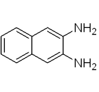 2,3-二氨基萘 ;2,3-萘二胺 Cas号：771-97-1