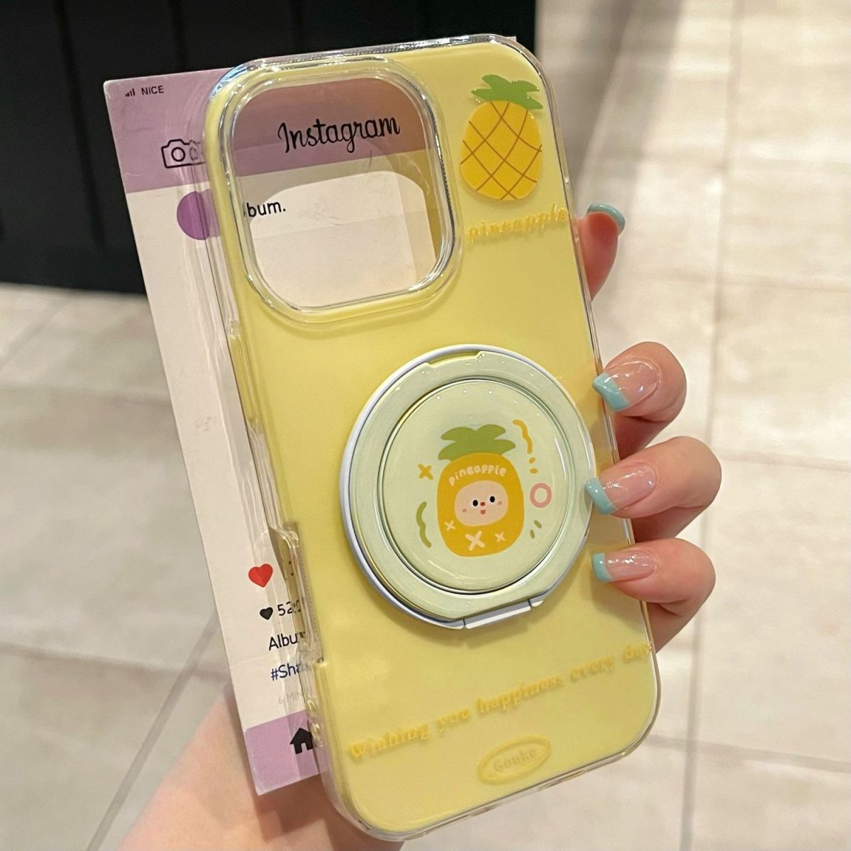 Nueva fruta fresca de verano para Apple 15Pro/16Pro funda para teléfono móvil 14 atracción magnética 13 pareja 16PM