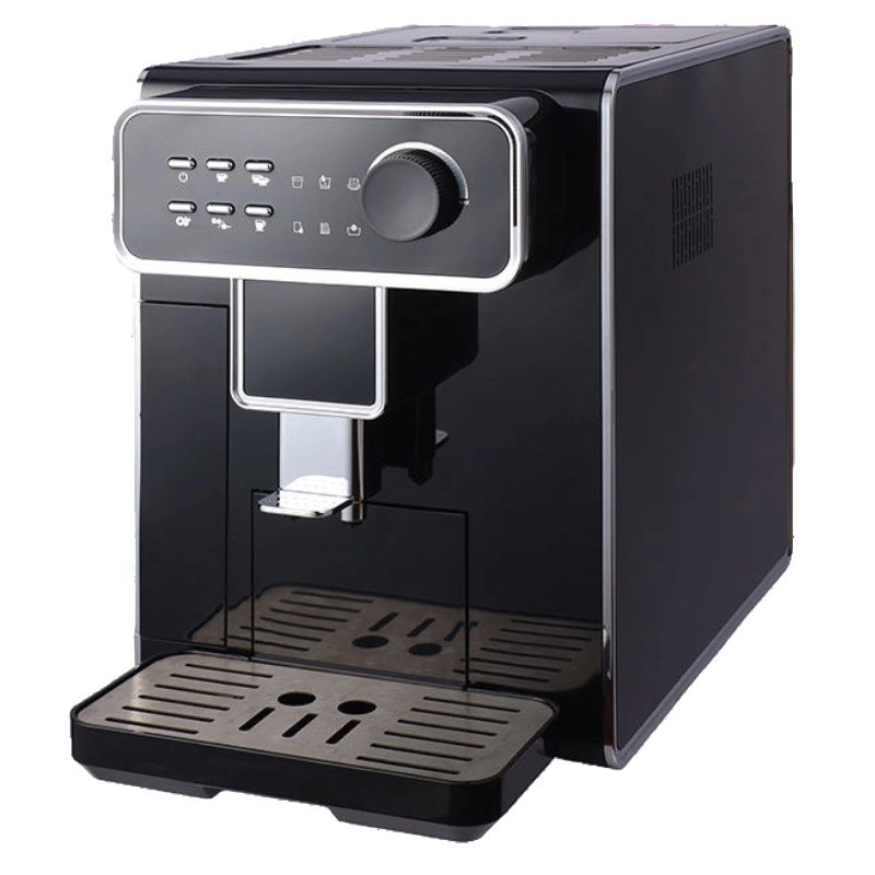 Cafetera Espresso Automática para el Hogar, Cafetera Espresso Comercial Todo en Uno con Molinillo Inteligente Eléctrico