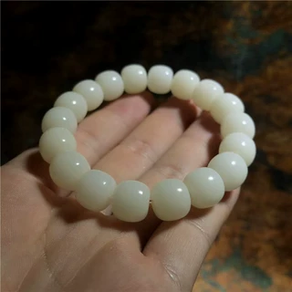白玉菩提根单圈老型桶珠素串及其他丰富多样精巧美丽菩提手串批发