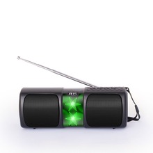 R15非洲热卖带K歌麦克风无线蓝牙音箱双喇叭太阳能板收音机音响