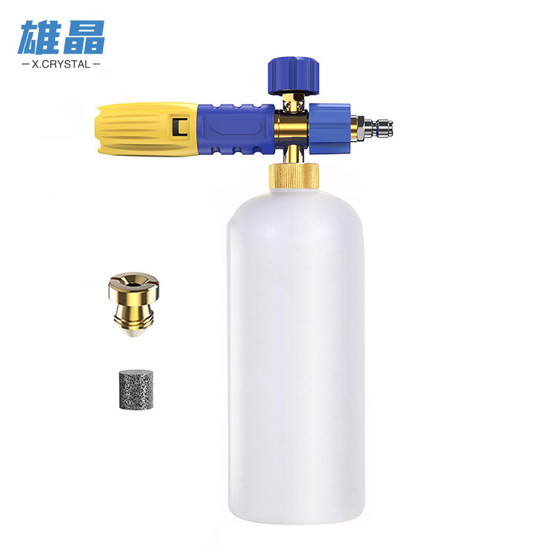 新款厂家直销pa壶高压水枪洗车专用泡沫壶台州壶雪花泡沫喷壶喷枪