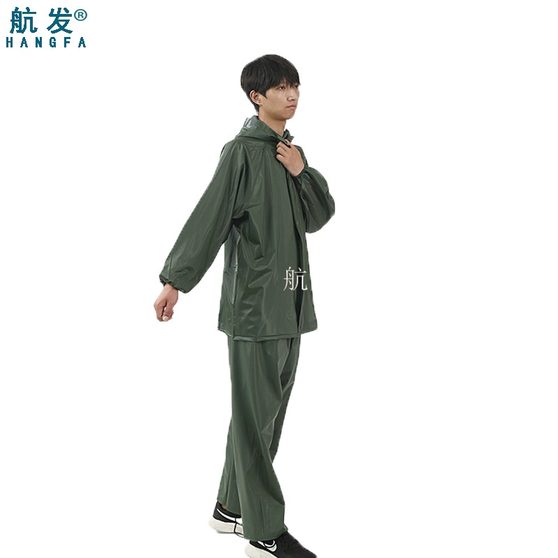 Комплект плащей с высокой бомбой Однослойный взрослый сплит строительная площадка ПВХ морской клей мягкий говяжий сухожилия