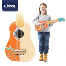 mideer弥鹿儿童木质玩具初学变色龙吉他尤克里里乐器启蒙早教玩具