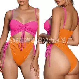 连体泳衣;比基尼;泳裤