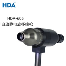 自动旋杯静电喷枪·定制加工logo·喷涂设备·东莞弘大喷涂机
