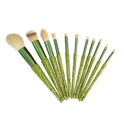 时尚热销 新款化妆刷套装blinged镶钻点钻化妆刷钻石化妆刷|ru