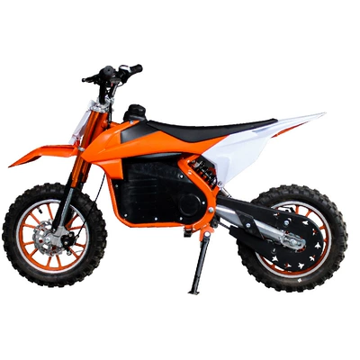 Cross-Border European American Kidsren's Off-Road Electric Motorcycle 36V500W Two-Wheeled Atv Battery Car Wholesale (Elektrikli motosikletlər) - orange