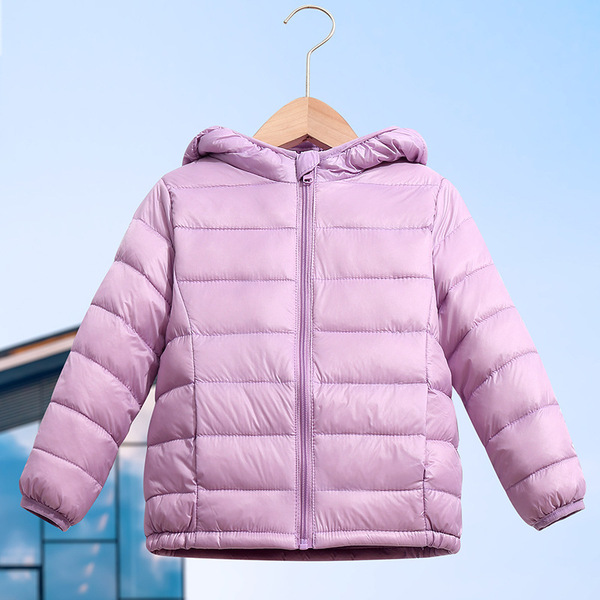 2023 Autumn and Winter New Children's down Silk Jackets for Men and Women, Medium and Large Children, Lightweight down Silk Jackets Sale