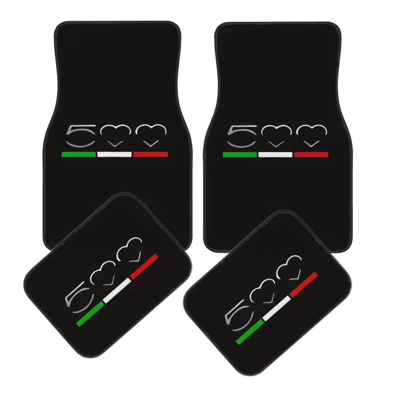 Cross-Border Dropshipping of Crystal Velvet Dirt-Resistant and Easy-Care Floor Mats, Four-Piece Set of All-Season Car Floor Mats, Available for Dropshipping