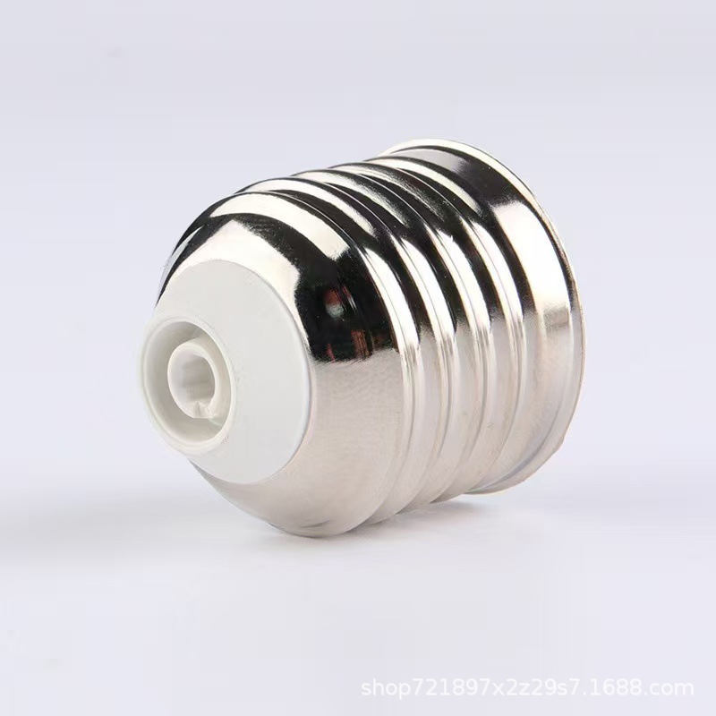厂家e27灯头e26e14铁镀镍配件b22卡口免焊美规老式跨境热销灯具
