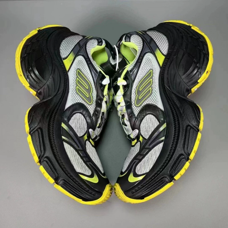 Кроссовки dad shoes с массивной подошвой, ретро «dirty» стиль, парные размеры 36–45