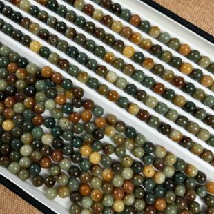 Dunhuang Round Beads Scattered Beads Bodhi Diy Handmade Beaded Material Accessories Antique Hairpin Bracelet Play Accessories