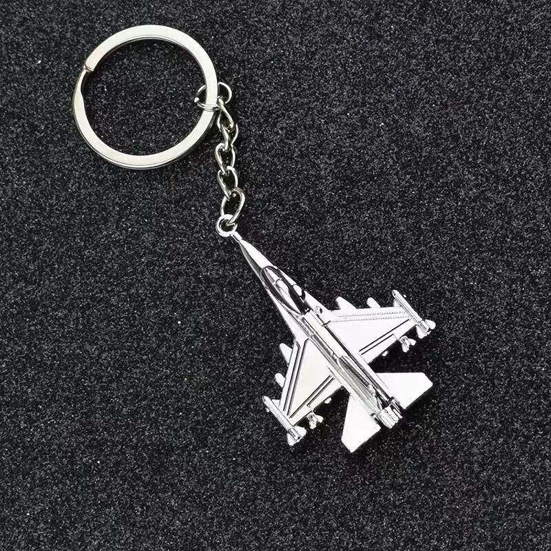 J-20 J-35 Y-20 Aircraft Keychain Pendant Metal High-End Key Chain Changchun Air Show Small Gift Gift Box