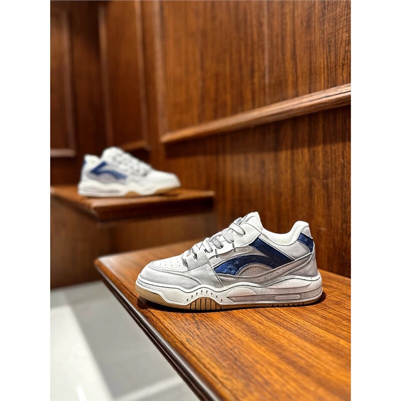 Men's Shoes 2024 Autum New Retro Distressed Low-Cut Sneakers Thick-Soled Internet Celebrity's Same Fashion Casual Shoes Gmd