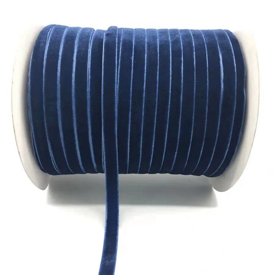 1cm unilateral cinta de terciopelo cinta de terciopelo multi-tamaño cinta de terciopelo ropa de tocado material de decoración