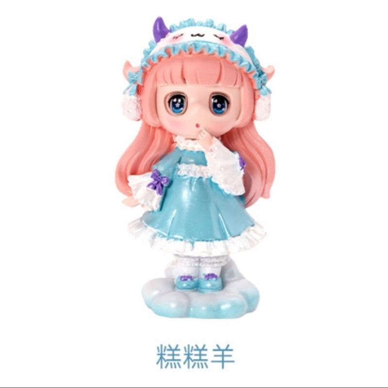 新しいライトチェイシングガールブラインドボックス罪ガールハートかわいいロリータガール人形フィギュアトレンディなサプライズギフト|undefined