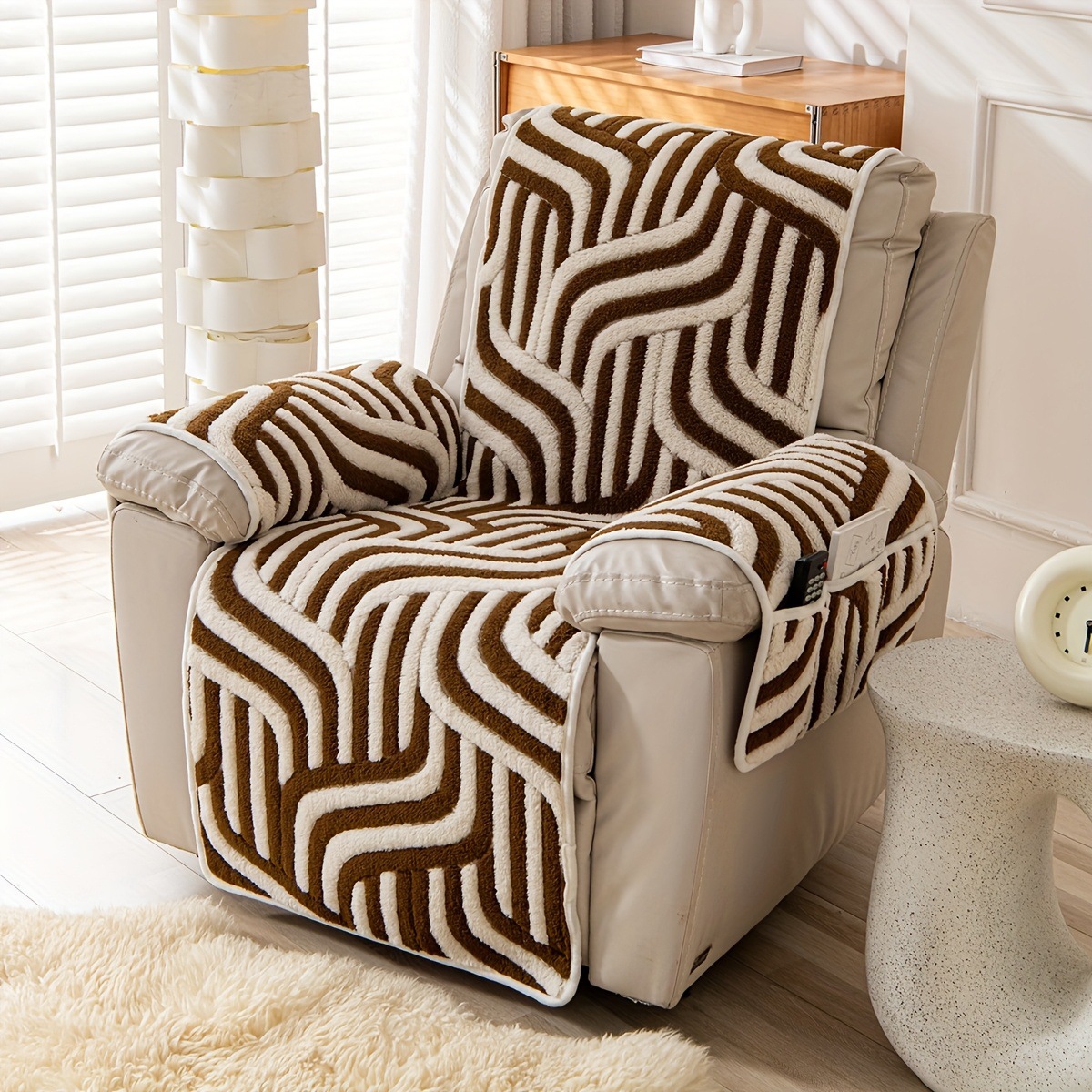 Housse de canapé élastique minimaliste européenne lavable_voghion.com