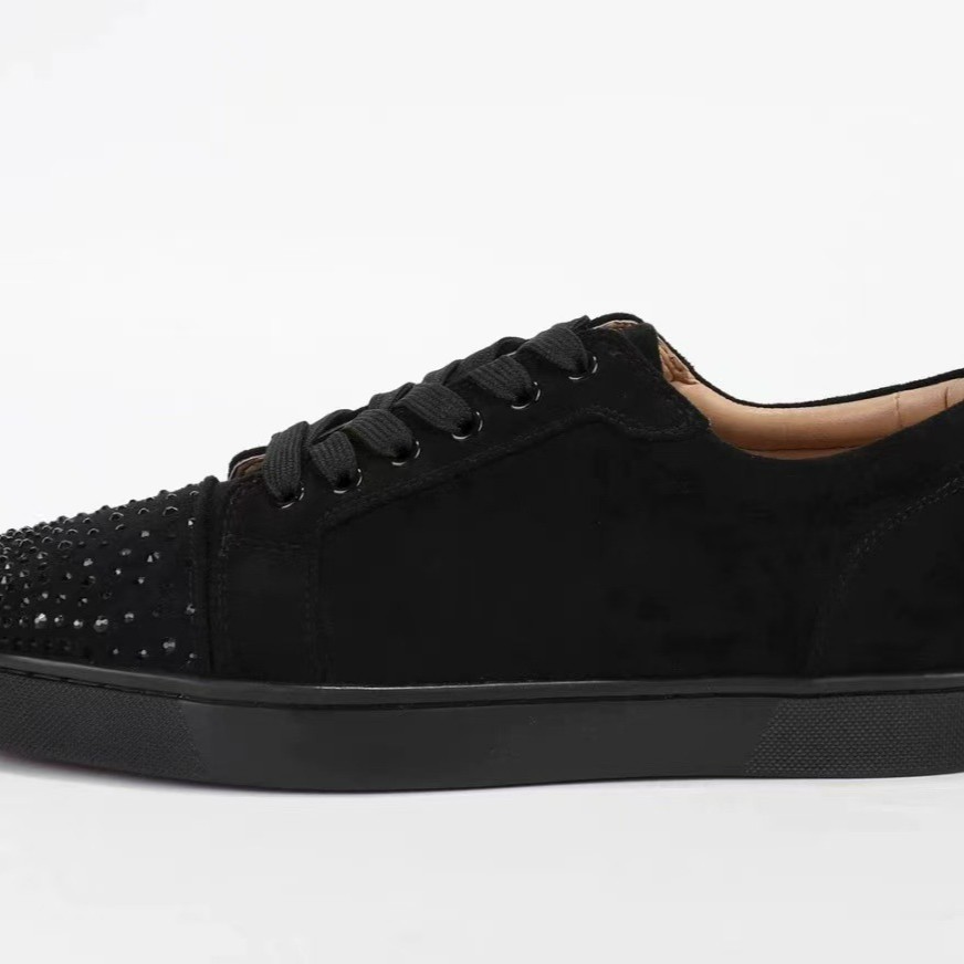 欧米の対外貿易ACLの赤い底の靴のリベットの男性の靴の頭の釘のclのカップルのタイプの女性の靴のドリルのレジャーの靴