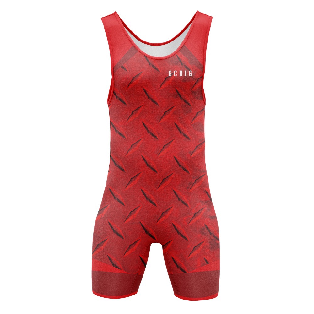 Sleeveless wrestling suit for adults, men, women, and children, one-piece suit