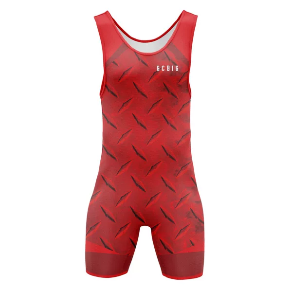 Sleeveless wrestling suit for adults, men, women, and children, one-piece suit