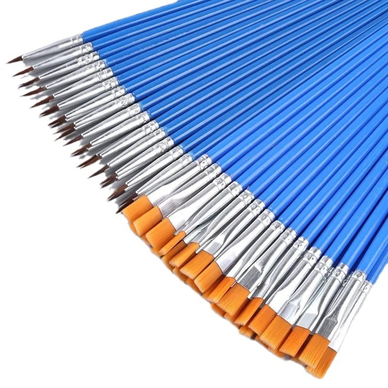 Children's plastic nylon brush, digital ceramic kite made of plaster 5