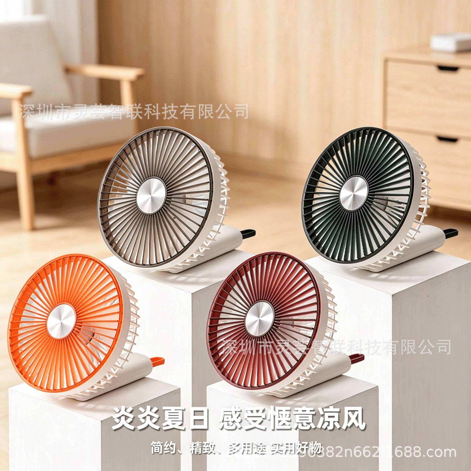 26 años de nuevo camping digital al aire libre USB carga de mano ventilador plegable portátil ventilador de escritorio de larga duración