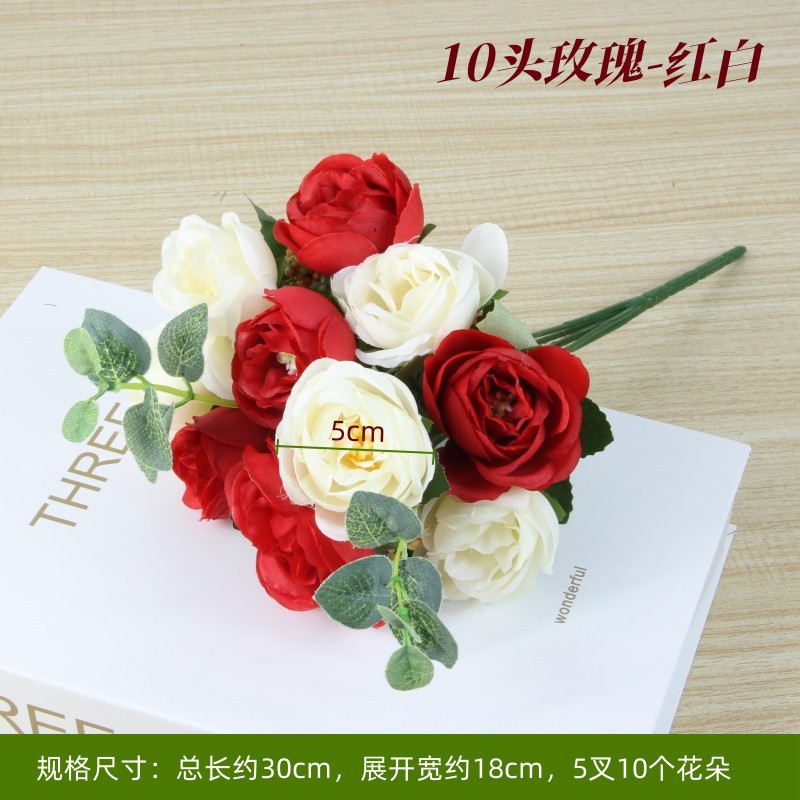 10 rose red