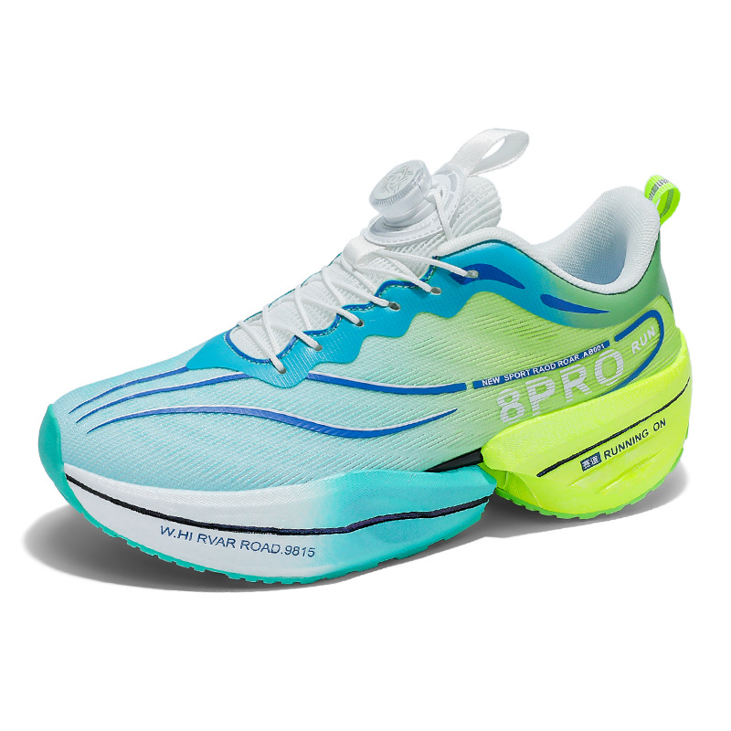 Chitu 8pro zapatillas para correr tablero de carbono para hombre, suela gruesa, jóvenes estudiantes, cuatro estaciones, zapatillas de deporte con absorción de impactos ultraligera F8