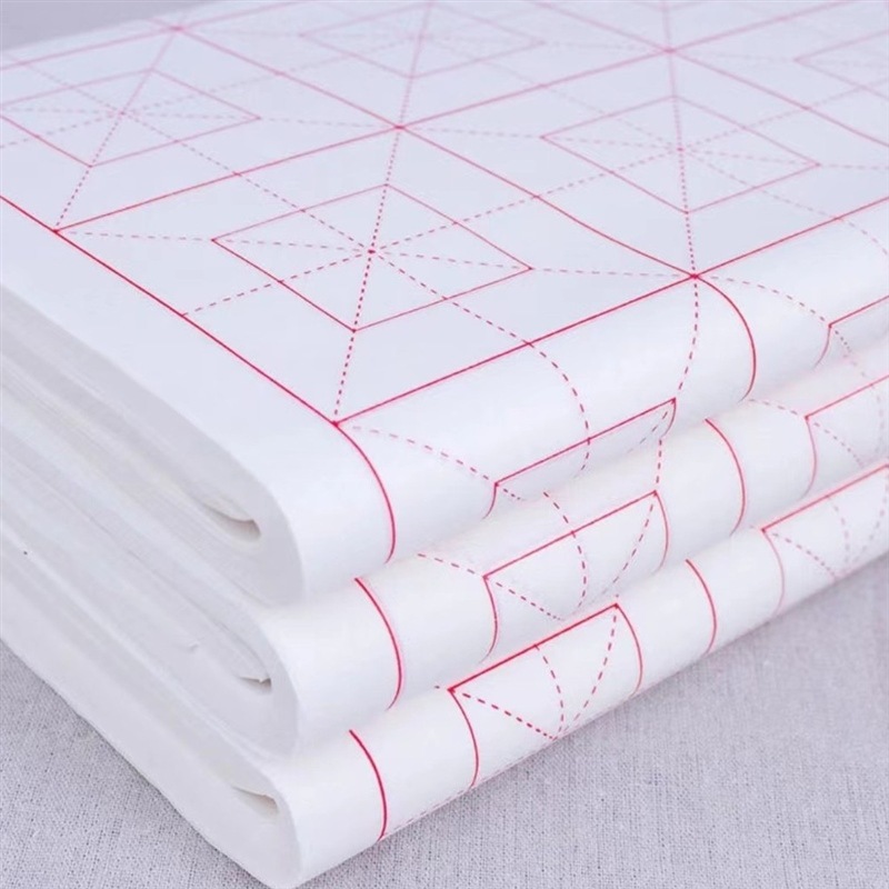 易阁轩四尺四开回宫格宣纸生宣,半生书法练习纸其他棉料