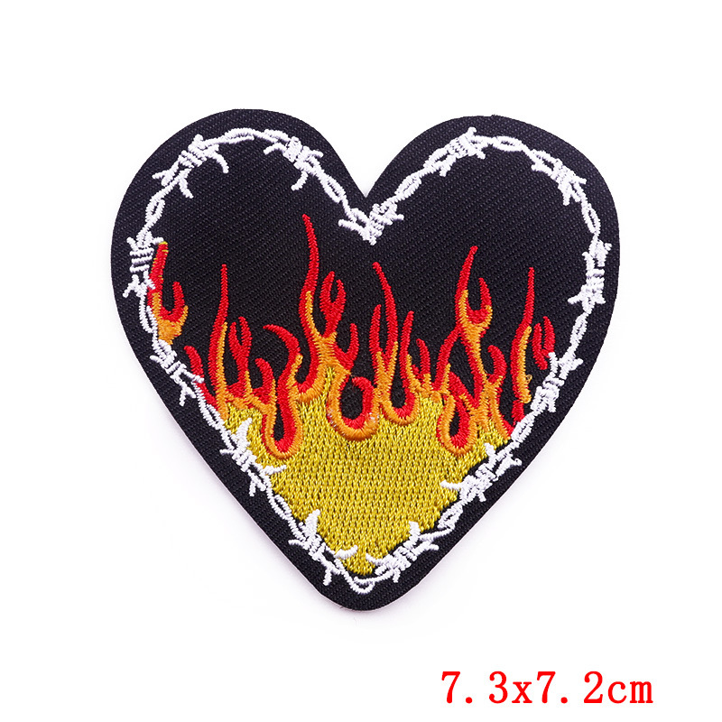 Punk Heart Shape Cloth display picture 3