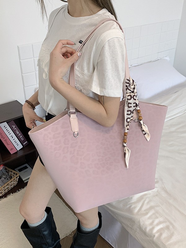 Bolso popular de este año para mujeres 2026 nuevo bolso de mujer retrógrado leopardo bolso de mano de moda de gran capacidad bolso de hombro