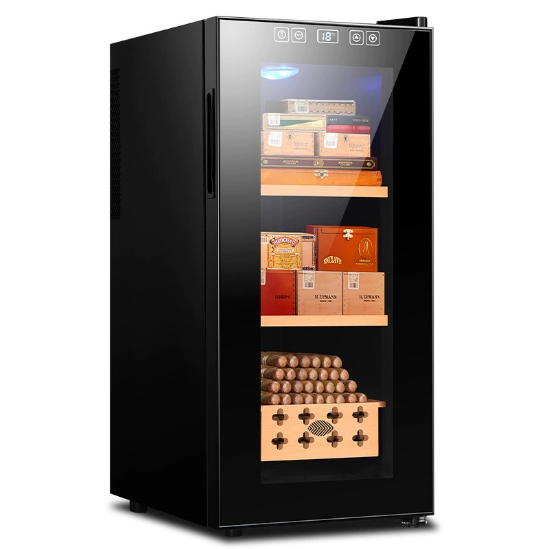 Пиджак сомнительная формулировка: Eggnters Cigar Cabinet с температурой 35°C, увлажнение, ветряная холодная встроенная двойная система охлаждения, снег pine алкогольный маленький шкаф для хранения сигар