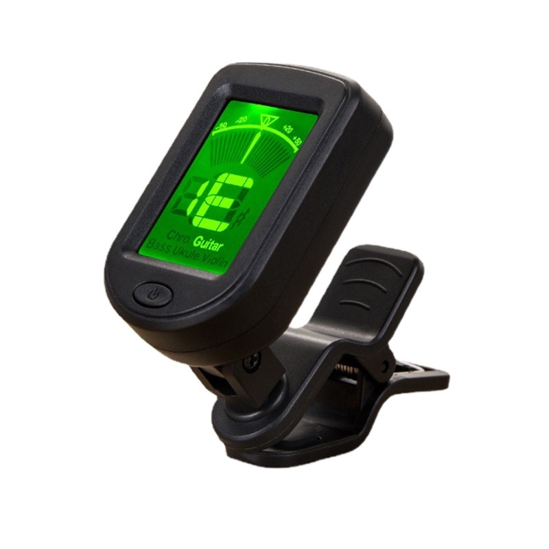 Folk Guitar Tuner violín doce promedio de ritmo sintonizador electrónico sintonizador multifuncional afinación medidor