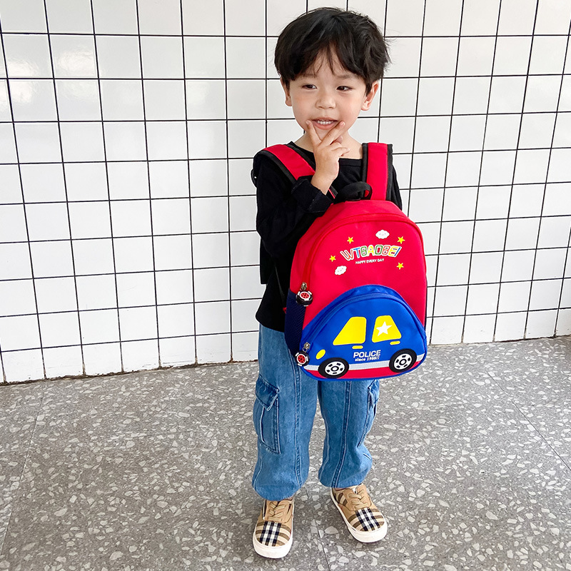 Coche mochila niños de Kindergarten hombres 1-3-5-6 años niños y niñas mochila bebé niños niña mochila