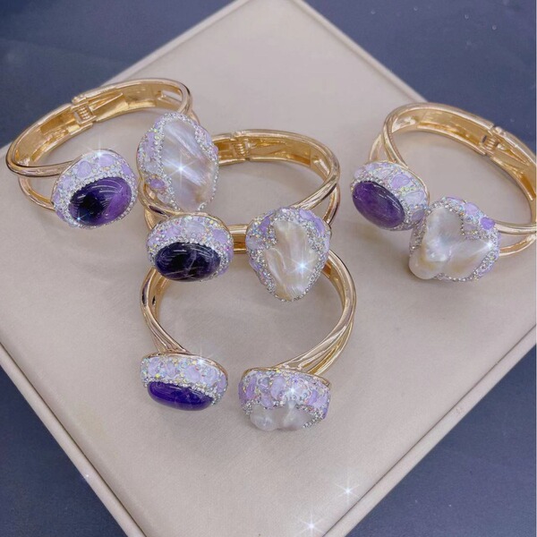 organic bracelet pearl