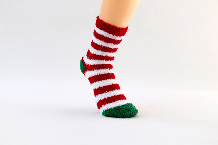 Knitted Christmas socks nihaostyle clothing wholesale NSFN69296