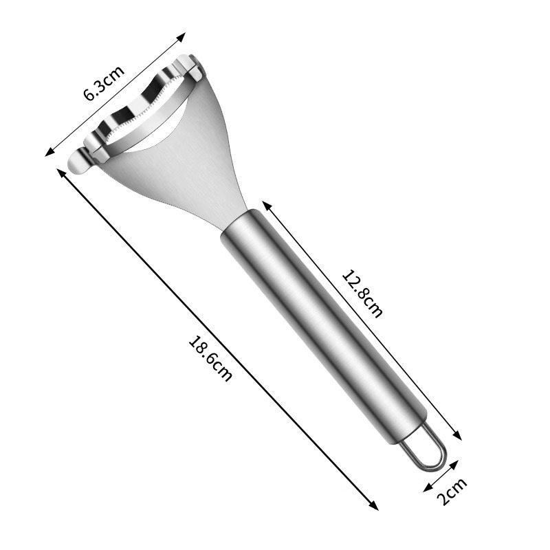 Peeling de maíz de acero inoxidable casero pulsador de maíz raspador de maíz raspador de maíz 1102 sin