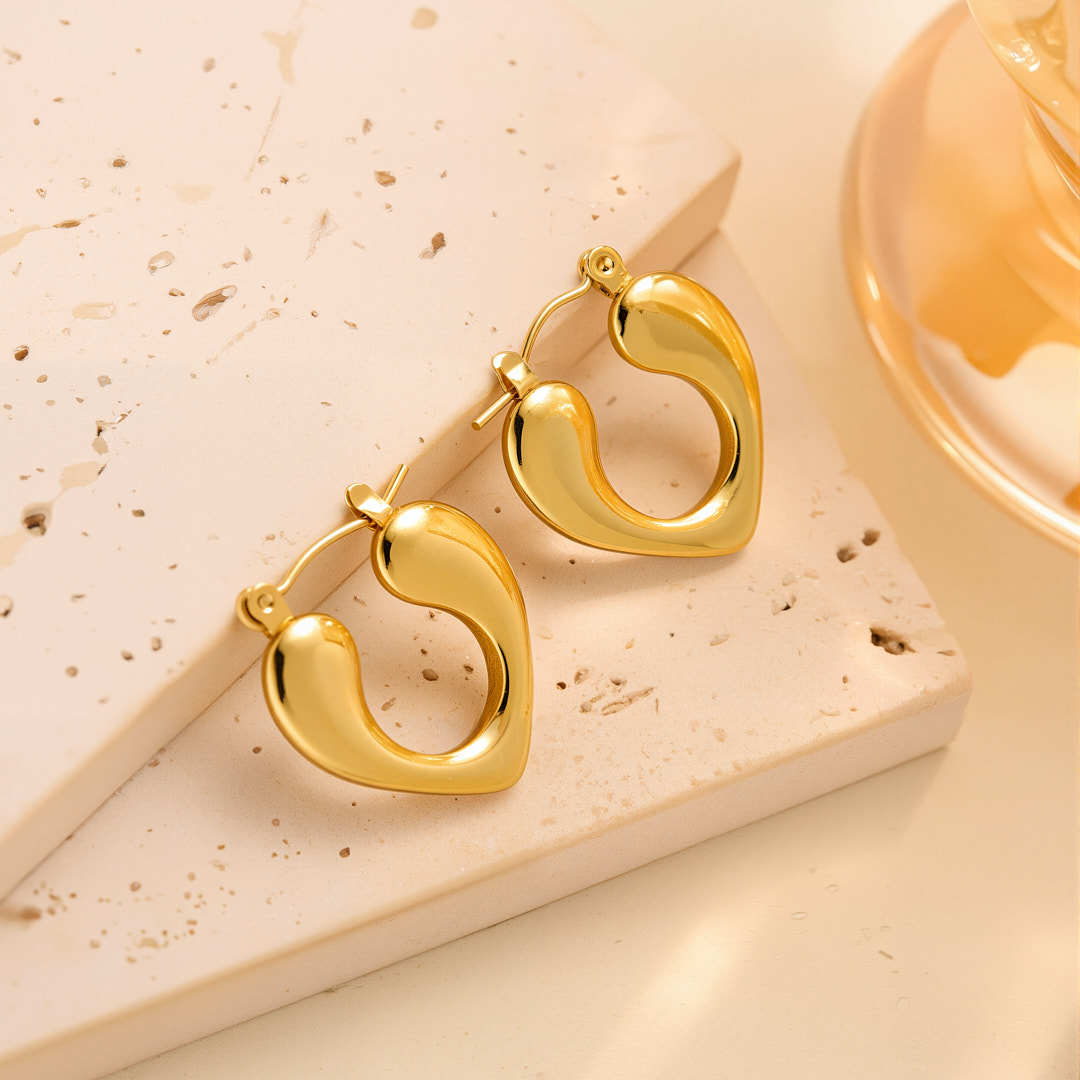 Eh059 earrings gold