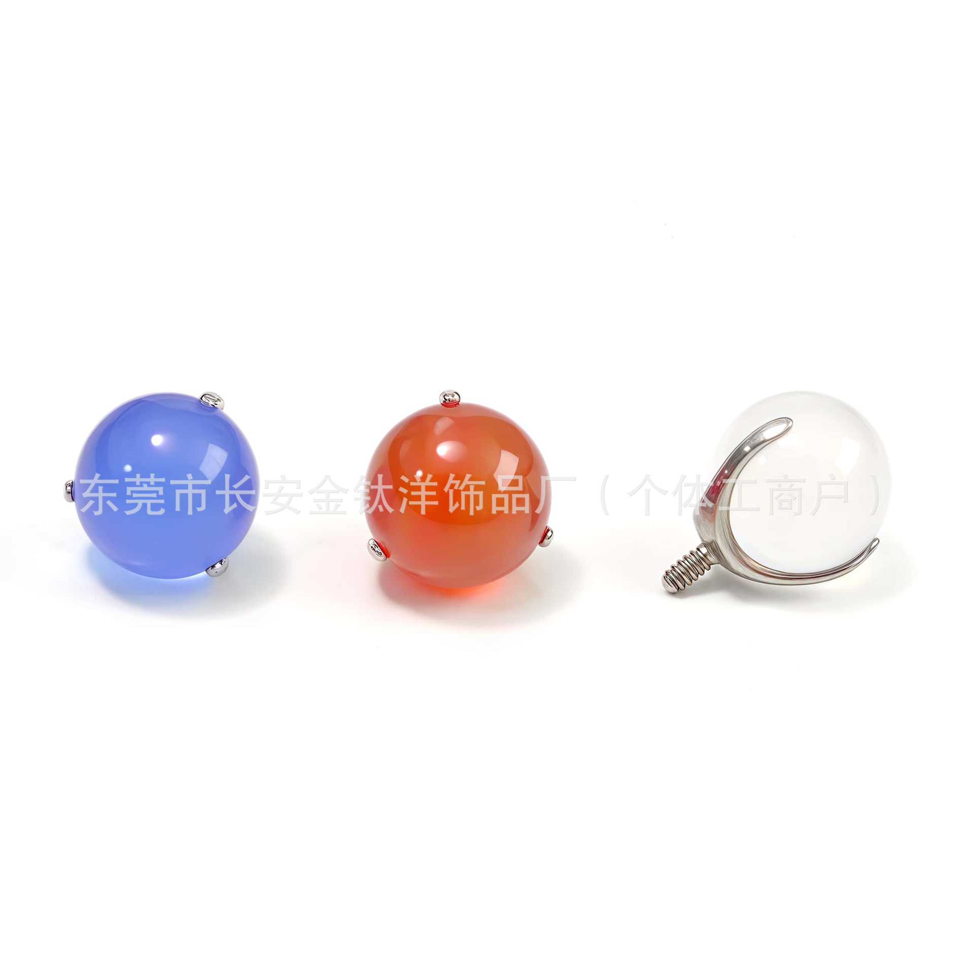 Labret piercing jewelry detail image