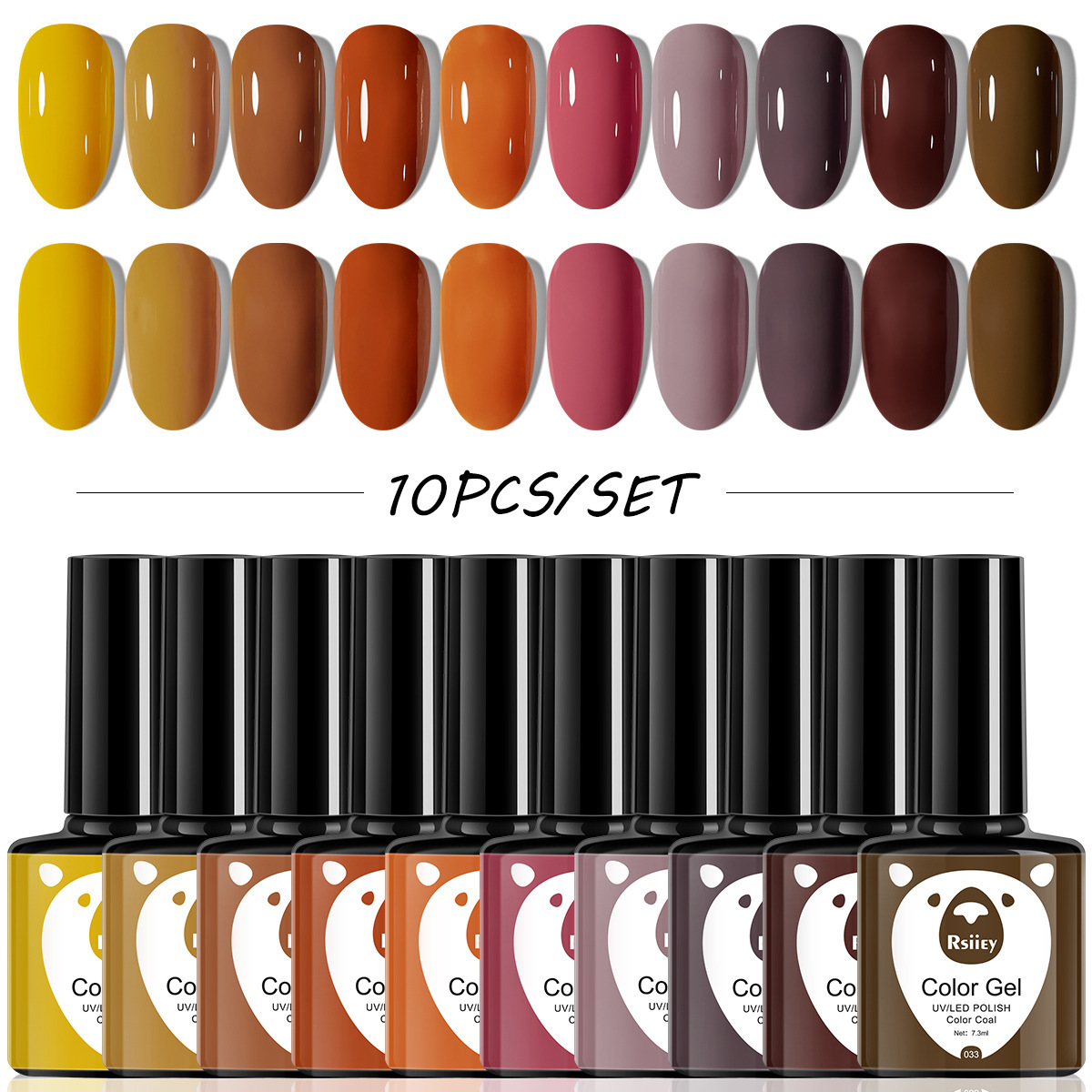 Nail Art Navidad 10 color esmalte de uñas traje de pegamento popular nude lentejuelas UV fototerapia pegamento esmalte de uñas traje de pegamento tienda de uñas