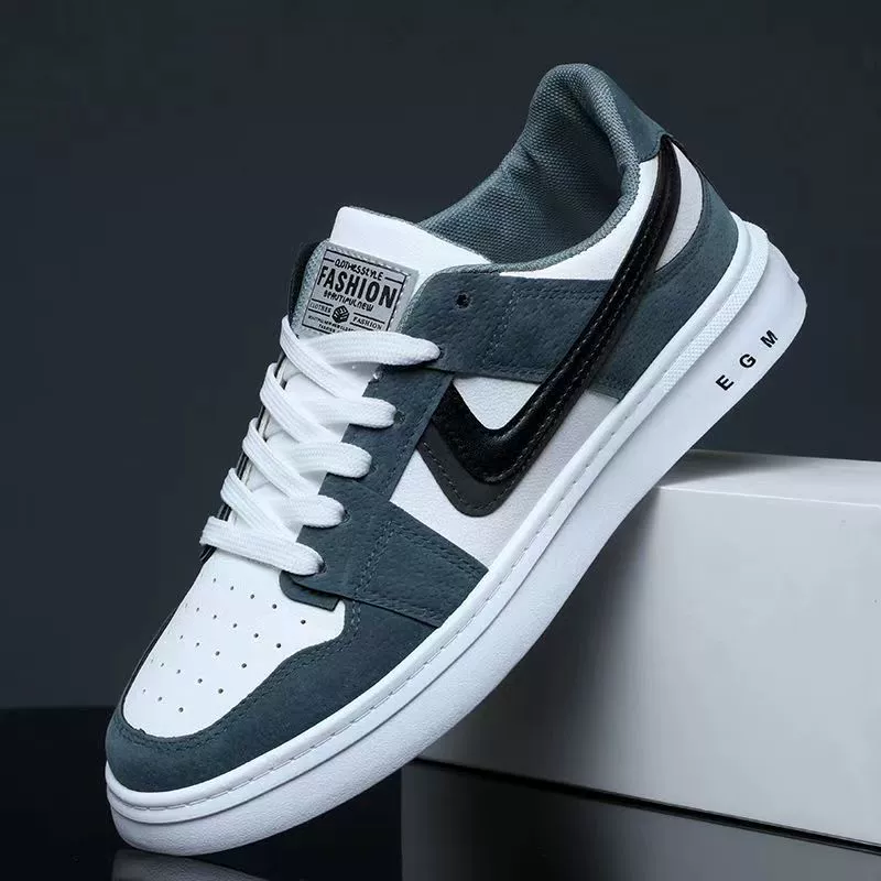 Spring and Autumn 2024 New Men's Shoes Air Force One Student Board Shoes Ins Korean-style All-match Casual Shoes Internet Celebrity Fashionable Shoes