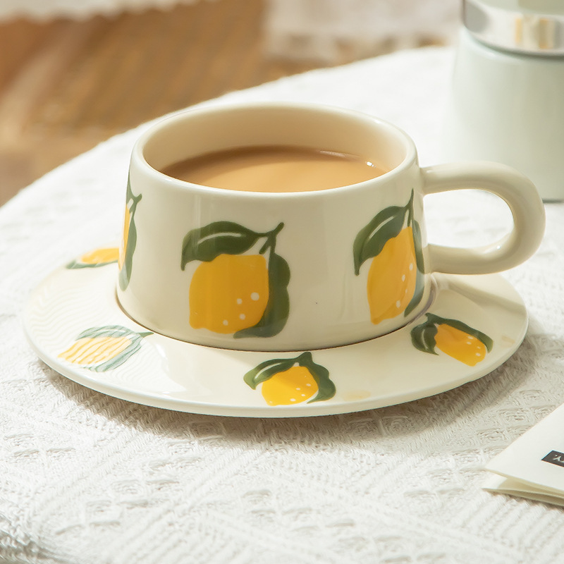 Taza de café limón Plate