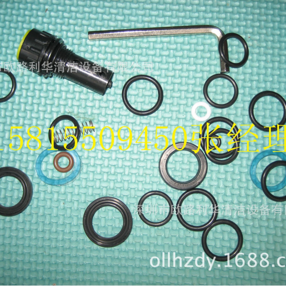 绿霸高压清洗机LT-22MA修理包 洗车机单向阀洗车机密封圈