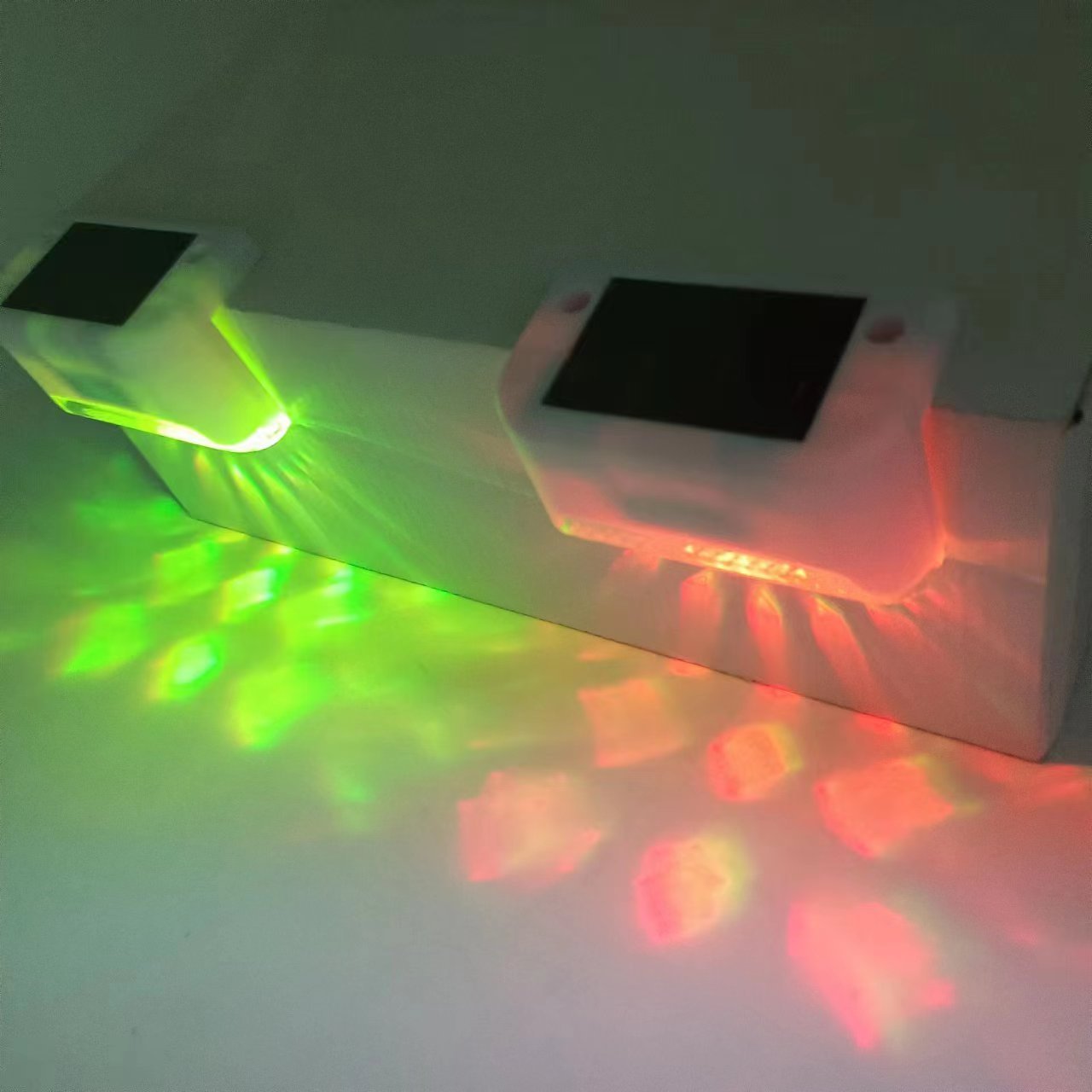 Luz de escalera solar al aire libre LED valla luz impermeable luz de la escalera patio barandilla luz Internet celebridad paso Luz