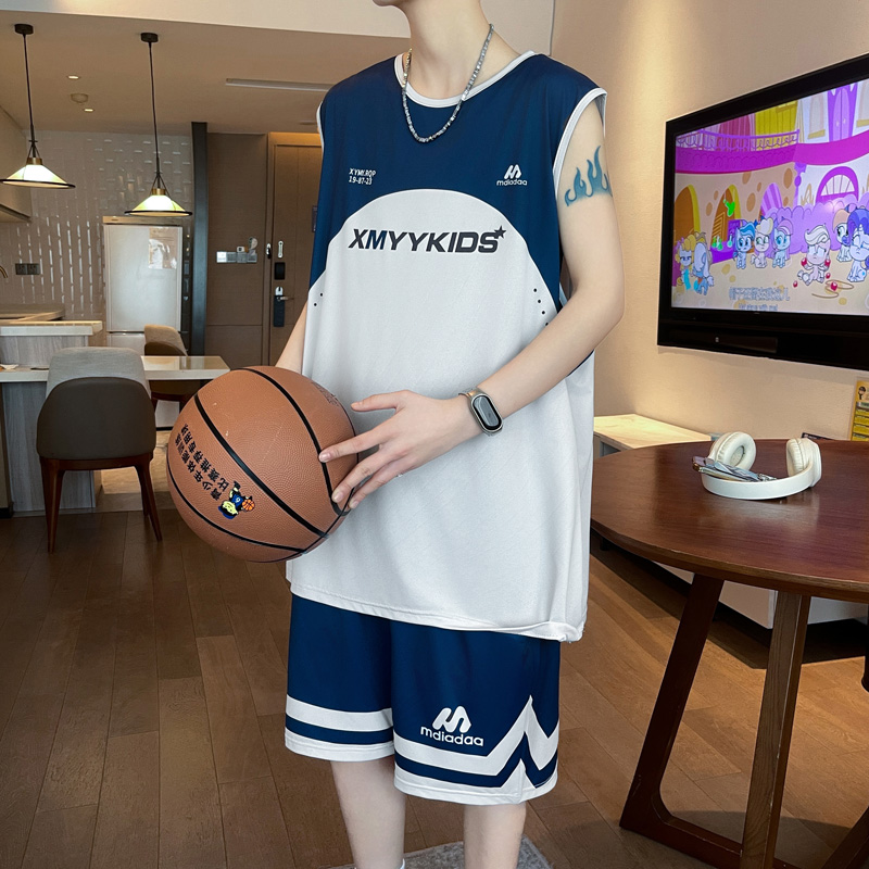 BX01 네이비블루(조끼+반바지) 품질보증