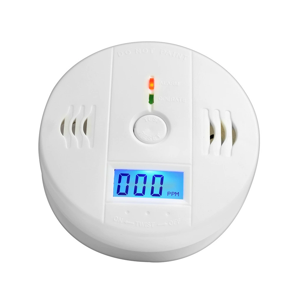 Кросс-граничный детектор угарного газа, независимый бытовой внутренний аккумуляторный детектор углеродного дыма и сажи