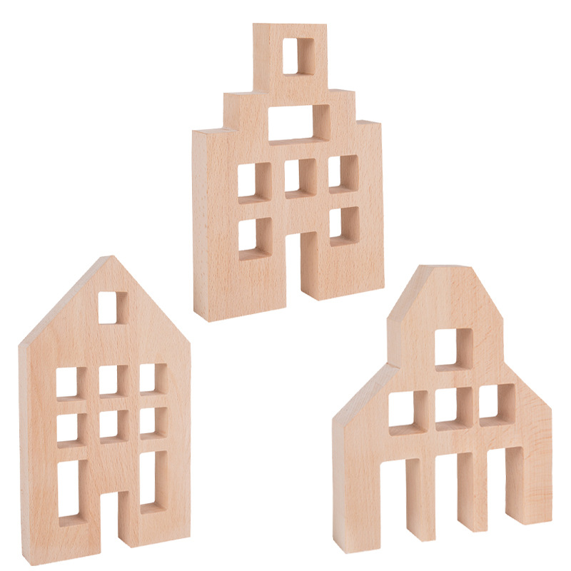 Bloques de construcción acrílico alto cubo transparente juguetes Arco Iris transparente bloques construcción de los niños creativo montaje Juguetes