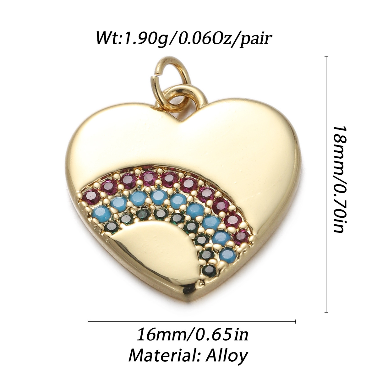 3g Weight Pendant, Chain Jewelry Making Type 15 * 21mm, 16 * 16mm, 18*14mm Jewelry Making Size Zircon Inlay Material DIY Jewelry Accessories Classification 1 Piece Quantity Copper Material Geometric, Letter Pattern Plating Design Elegant, Simple Style, Streetwear Style 1 Piece 15 * 21mm 16 * 16mm 18*14mm Copper Zircon Geometric Letter Pendant Chain 3