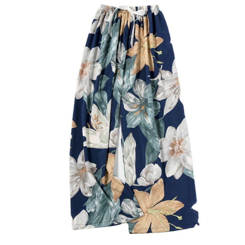 (Cross-border trading), summer thin comfortable cartoon trousers, oversize